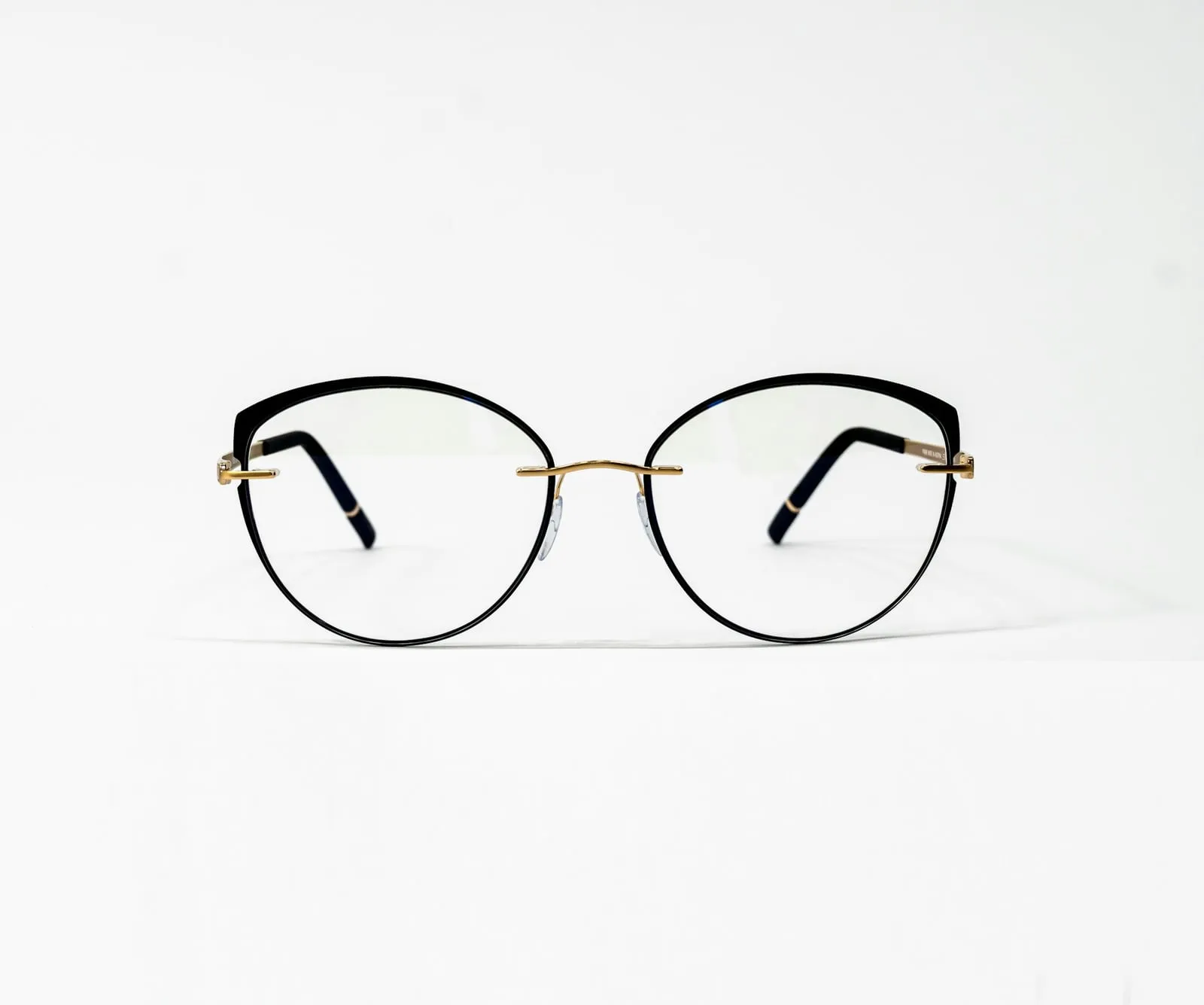The round glasses, photographed on their own
