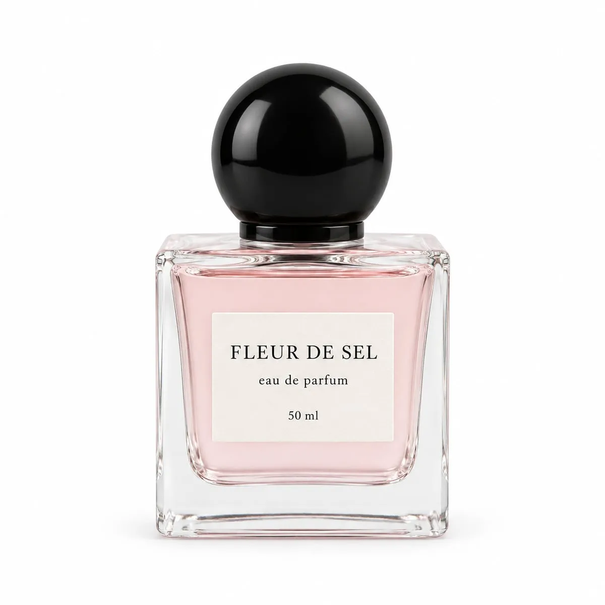 The FLEUR DE SEL perfume bottle, photographed on its own