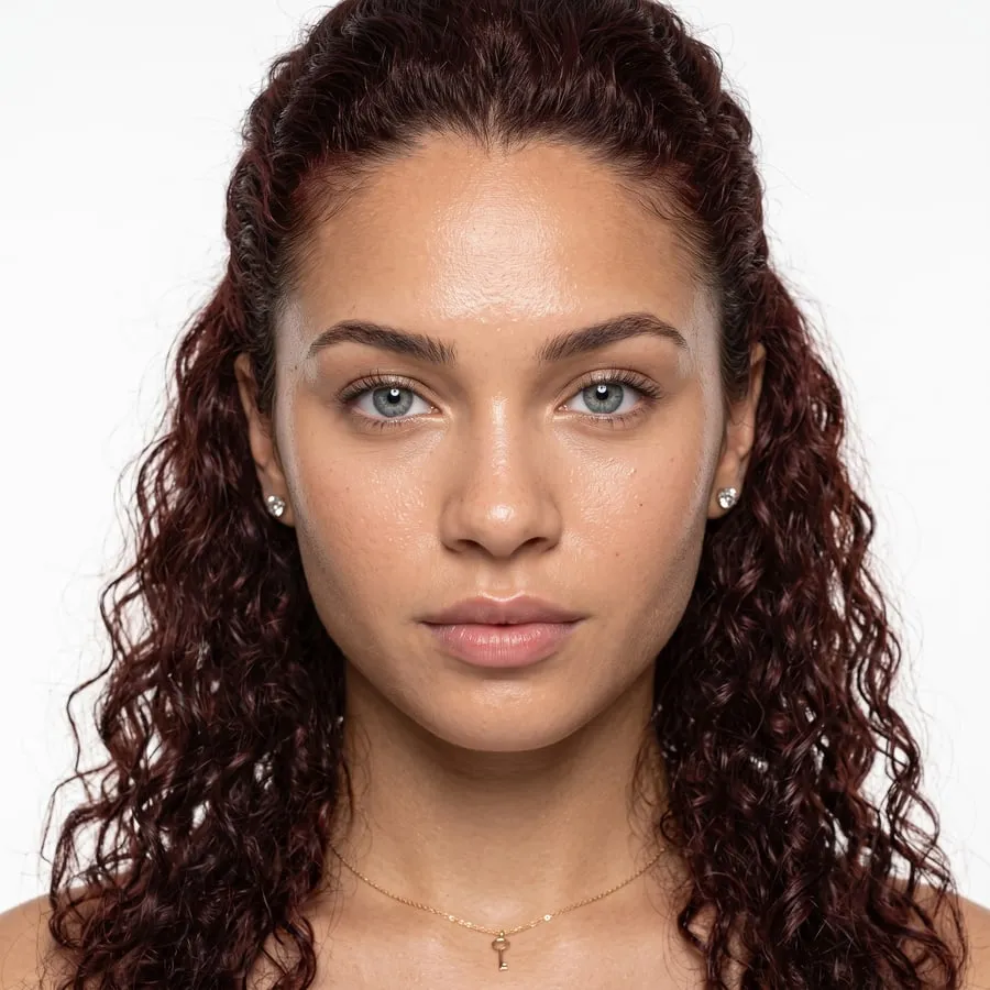 Portrait of Noor, one of the models