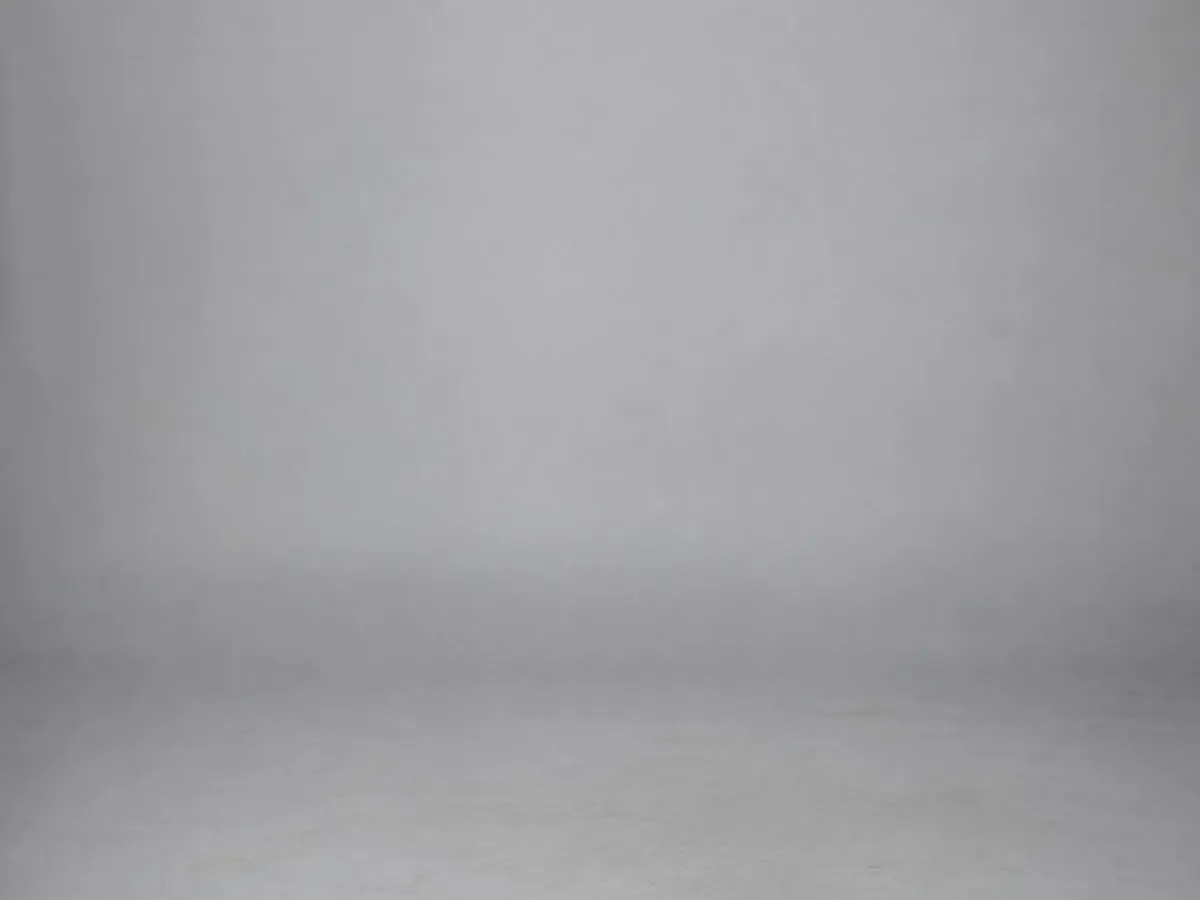 The studio, empty